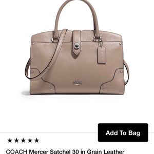 Coach  NWOT Leather Purse.